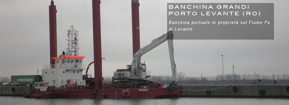 Banchina Portuale Porto Levante Rovigo